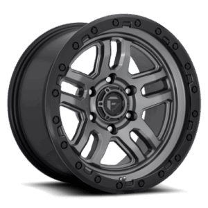 D701 AMMO - 17 inch - 9.00 - Matte gun metal black bead ring