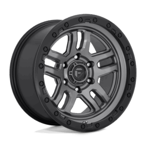 D701 AMMO - 20 inch - 9.00 - Matte gun metal black bead ring