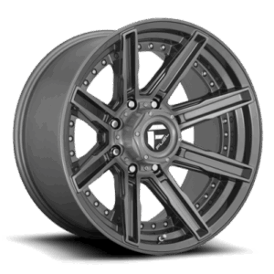 D710 ROGUE PLATINUM - 20 inch - 10.00 - Brushed gun metal tinted clear