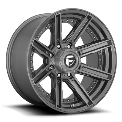 D710 ROGUE PLATINUM - 20 inch - 10.00 - Brushed gun metal tinted clear