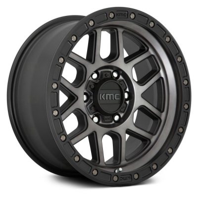 KM544 MESA - 17 inch - 9.00 - Satin black w/ gray tint