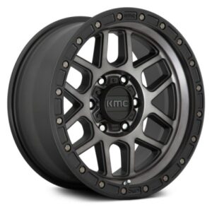 KM544 MESA - 17 inch - 8.50 - Satin black w/ gray tint