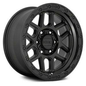 KM544 MESA - 18 inch - 9.00 - Satin black w/ gloss black lip
