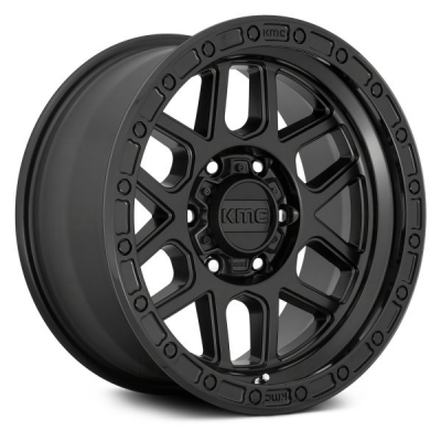 KM544 MESA - 18 inch - 9.00 - Satin black w/ gloss black lip
