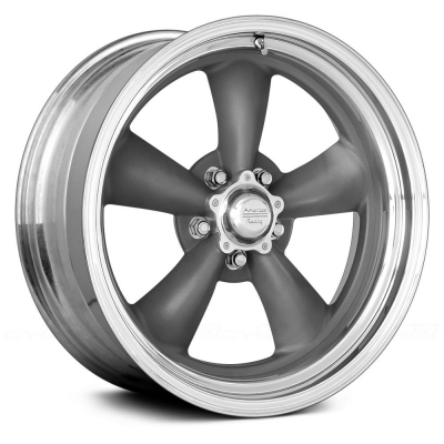 VN215 CLASSIC TORQ THRUST II - 18 inch - 7.00 - Mag gray w/ machined lip