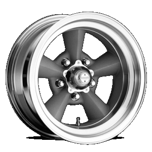 VN309 TT O - 15 inch - 8.50 - Vintage silver w/ machined lip