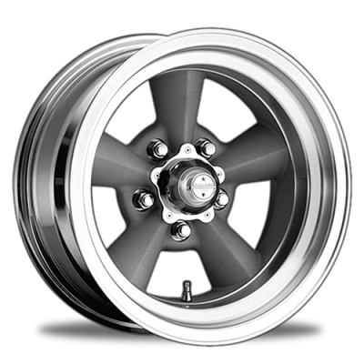 VN309 TT O - 15 inch - 8.50 - Vintage silver w/ machined lip