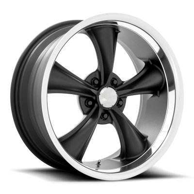 VN338 BOSS TT - 18 inch - 8.00 - Textured black w/ diamond cut lip