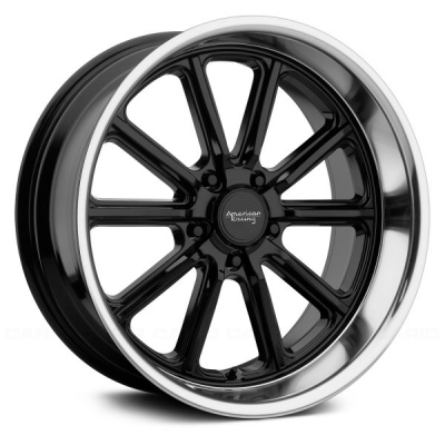 VN507 RODDER - 17 inch - 8.00 - Gloss black w/ diamond cut lip