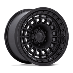BR014 SAHARA - 17 inch - 9.00 - Matte black w/ gloss black lip