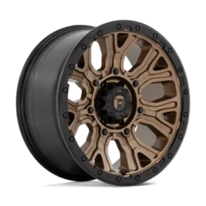 D826 TRACTION - 20 inch - 9.00 - Matte bronze w/ black ring