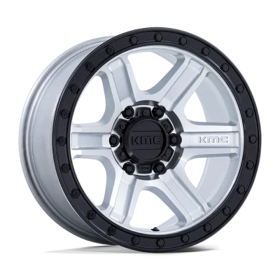 KM551 OUTRUN - 18 inch - 9.00 - Machined w/ gloss black lip