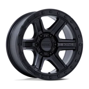 KM551 OUTRUN - 17 inch - 8.50 - Matte black w/ gloss black lip