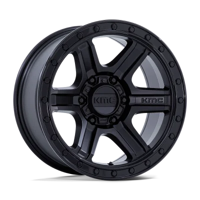 KM551 OUTRUN - 17 inch - 8.50 - Matte black w/ gloss black lip