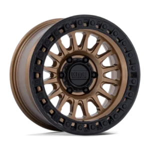 KM552 IMS - 17 inch - 8.50 - Matte bronze w gloss black lip