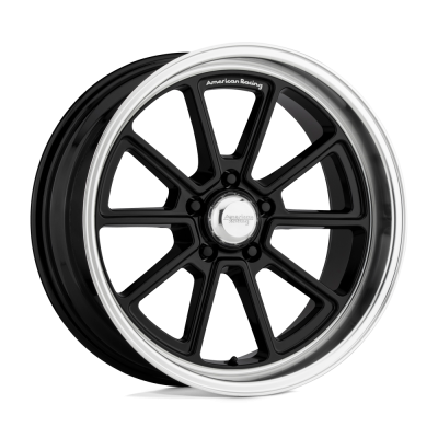 VN510 DRAFT - 20 inch - 10.00 - Gloss black w/ diamond cut lip