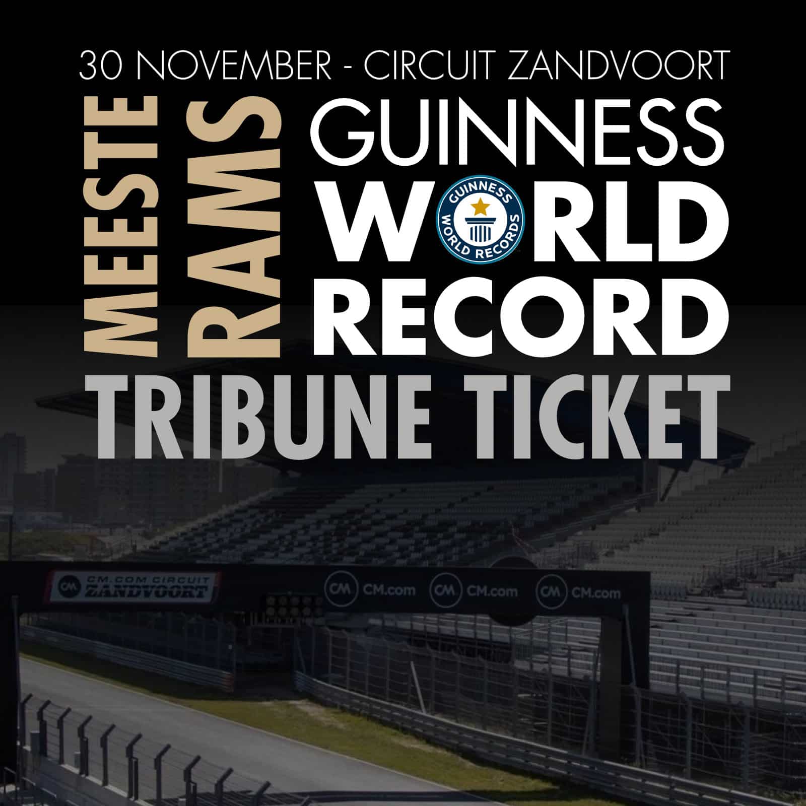 Guinness Book of Records - Tribune Ticket