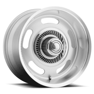 Rally - 18 inch - 8.50 - Silver with polished lip