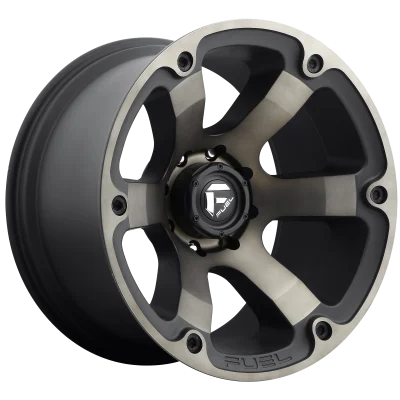 D564 BEAST - 20 inch - 9.00 - Matte black double dark tint