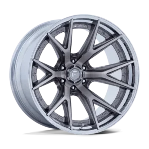 FC402 CATALYST - 20 inch - 10.00 - Platinum w/ chrome lip