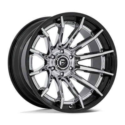 FC403 BURN - 20 inch - 9.00 - Chrome w/ gloss black lip