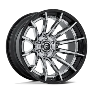 FC403 BURN - 20 inch - 9.00 - Chrome w/ gloss black lip