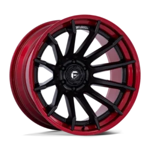 FC403 BURN - 20 inch - 9.00 - Matte black w/ candy red lip