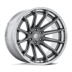 FC403 BURN - 20 inch - 9.00 - Platinum w/ chrome lip